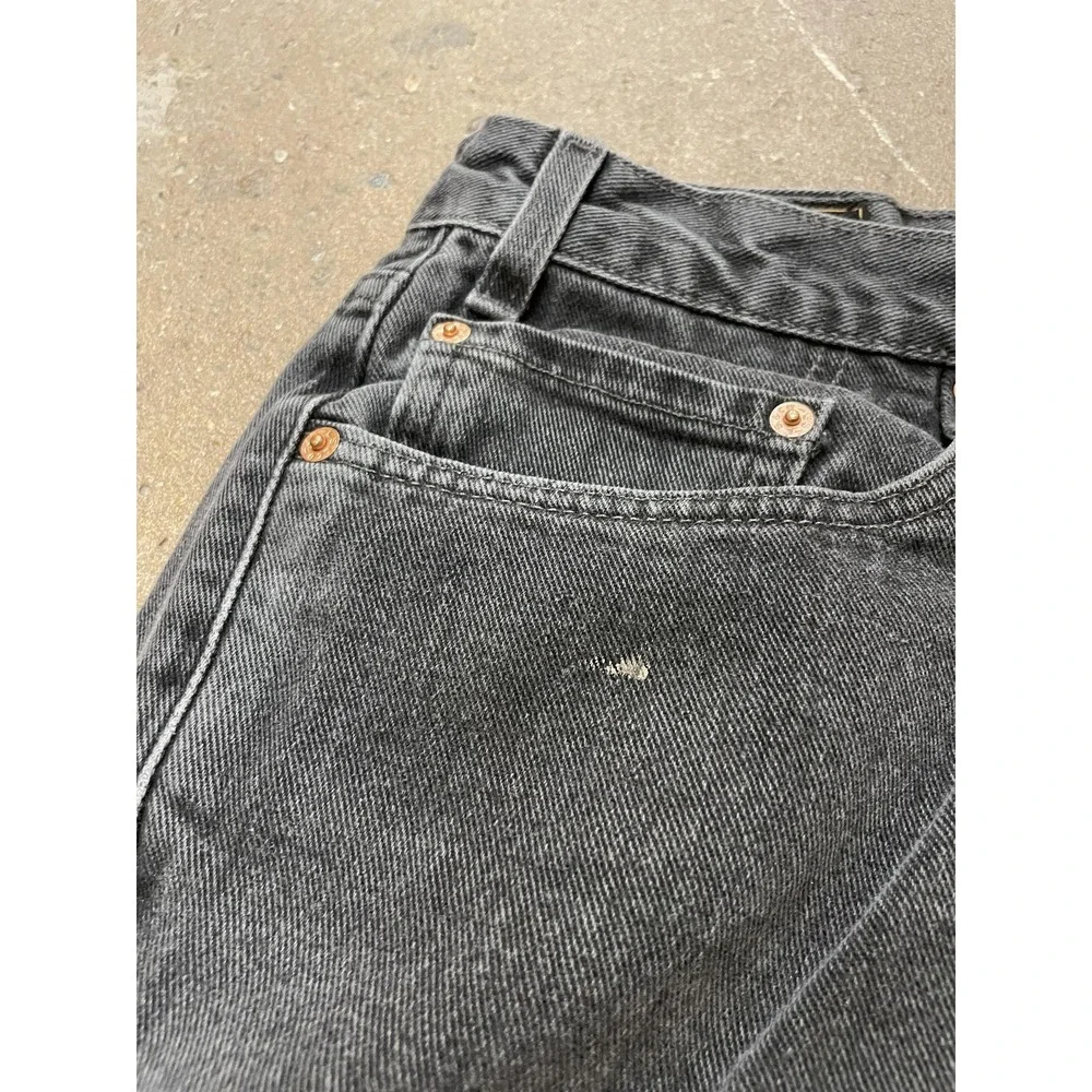 Vintage Levis 550 Jeans Mens 38x32‎ Black Relaxed Fit Tapered Made in USA 90s
